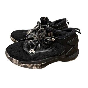 Adidas D Lillard 2.0 Basketball Shoes Men’s Size 6 Black White Camo